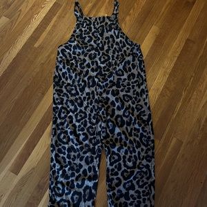 Adjustable Cheetah Overalls